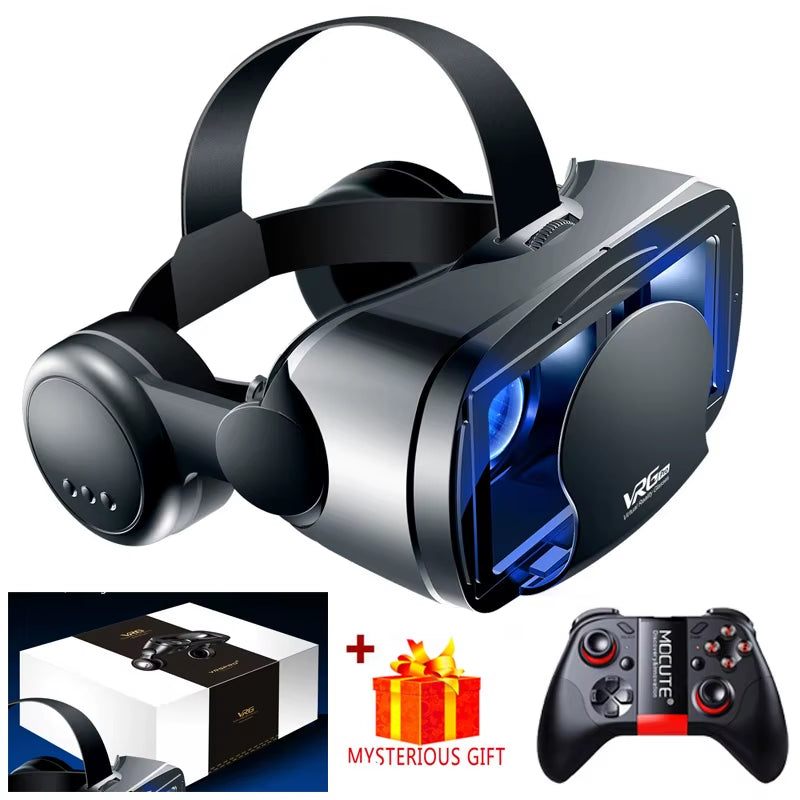 3D VR Headset – 7" Smart VR Glasses for Android & iPhone