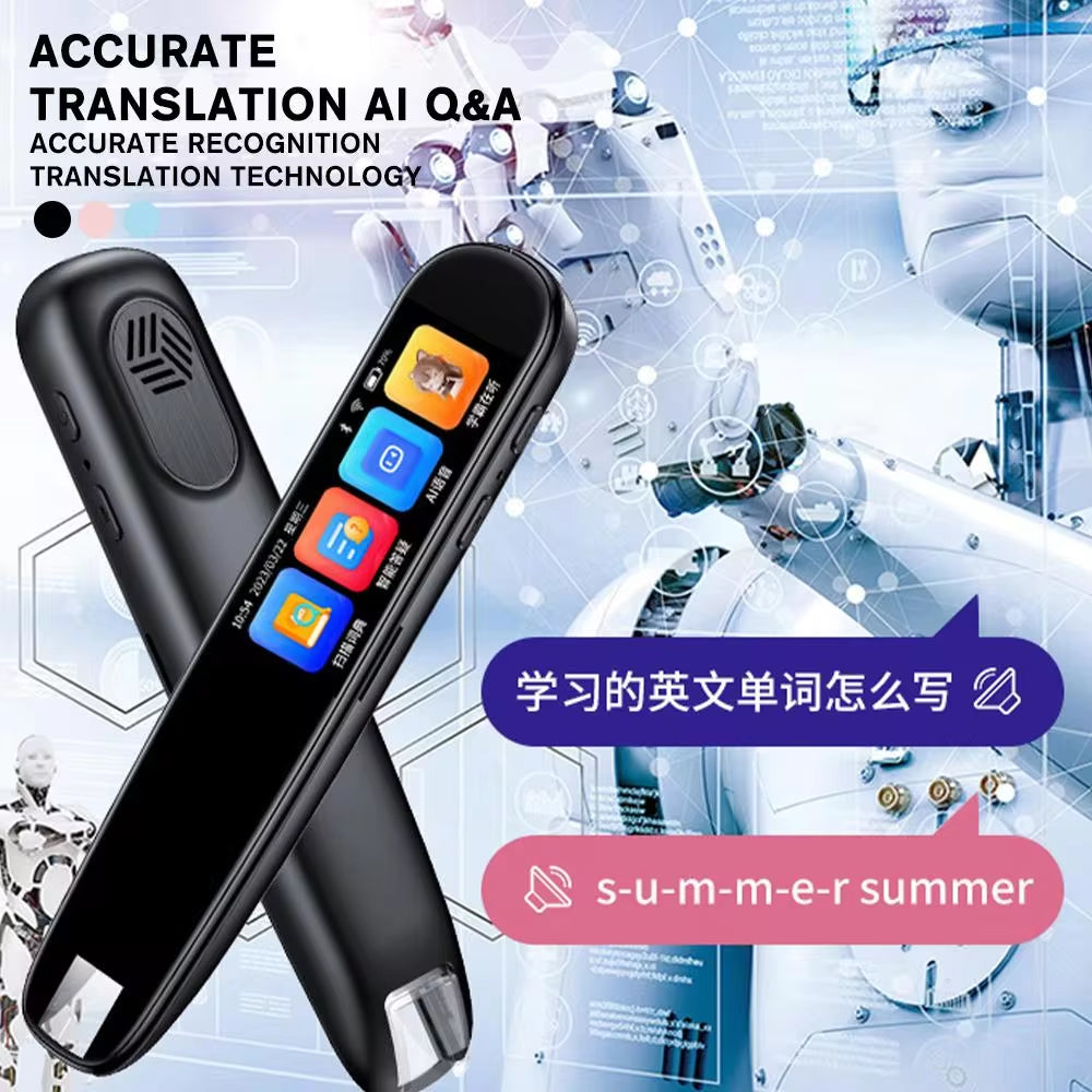 Offline Translation Pen – Smart Scanner & Translator, 123 Languages