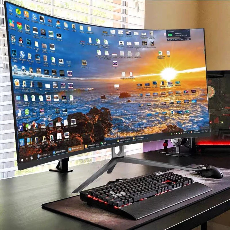 27" 4K Curved Gaming Monitor – 144Hz/165Hz UHD, PC Desktop, Office & Gaming