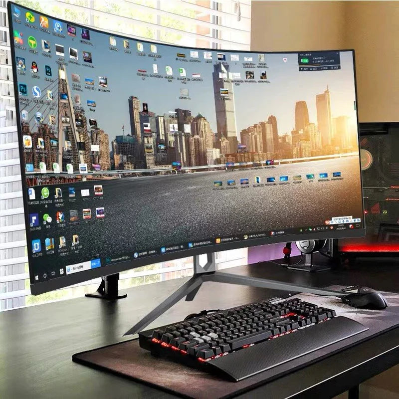 27" 4K Curved Gaming Monitor – 144Hz/165Hz UHD, PC Desktop, Office & Gaming