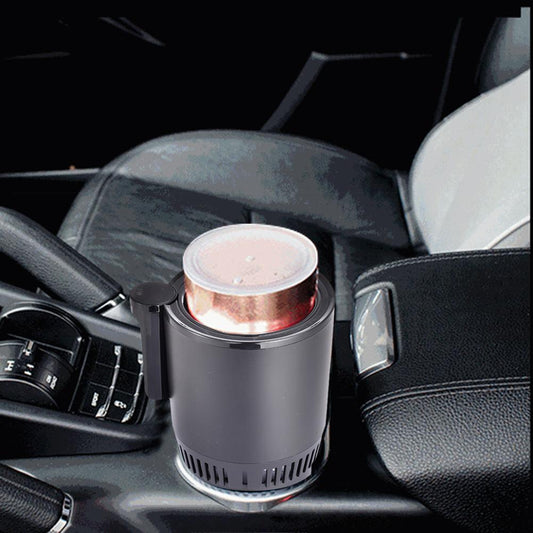 2-in-1 Intelligent Car Cup Warmer & Cooler – Smart Digital Display